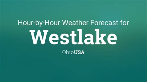 Be prepared with the most accurate 10-day forecast for Streetsboro, OH with highs, lows, chance of precipitation from The Weather Channel and Weather. . Weather westlake ohio hourly